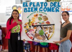 OFRECE DIF REYNOSA PLÁTICA «ALIMENTACIÓN SALUDABLE» EN LA PRIMARIA MARIANO ABASOLO