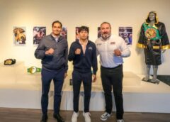 VISITÓ BOXEADOR REYNOSENSE GERARDO “EL BENDITO” ESTOPELLÁN AL PRESIDENTE CARLOS PEÑA ORTIZ