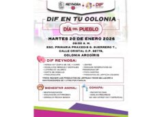 ACERCARÁ DIF-REYNOSA SERVICIOS GRATUITOS A LA COLINIA ARCOIRIS CON BRIGADA