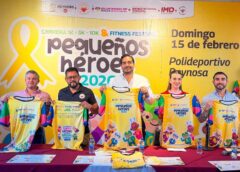 ATLETAS REYNOSENSES APOYAN A LOS PEQUEÑOS HÉROES EN SU LUCHA CONTRA EL CÁNCER