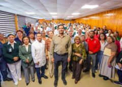 RECIBEN ENFERMERAS DE LA UNIDAD DE MEDICINA FAMILIAR 33 DE REYNOSA, “SUBSIDIO DEL AGUA”