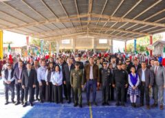 CONMEMORÓ ESCUELA ESCUDO NACIONAL EL DÍA DE LA BANDERA CON ALCALDE DE REYNOSA