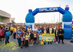 MÁS DE MIL 500 ATLETAS CORREN CON EL ALCALDE DE REYNOSA A FAVOR DE LOS NIÑOS CON CÁNCER