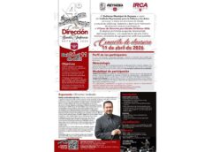 CONVOCA GOBIERNO DE CARLOS PEÑA ORTIZ A PARTICIPAR EN LA 4o CURSO DE DIRECCIÓN PARA BANDAS SINFÓNICAS