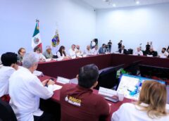 PARTICIPÓ CARLOS PEÑA ORTIZ EN MESA DE TRABAJO DEL GOBERNADOR AMÉRICO VILLARREAL ANAYA