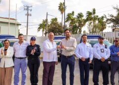 ENTREGO ALCALDE 14 NUEVAS PATRULLAS PARA SEGURIDAD VIAL PUBLICA DE REYNOSA