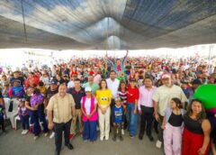 ENCABEZARON CARLOS PEÑA ORTIZ Y ALEJANDRA YELITZA GARZA EL DÍA DE LA FAMILIA CON MILES DE REYNOSENSES