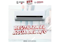 RECOMIENDA COMAPA REUTILIZAR EL AGUA DEL AIRE ACONDICIONADO EN TAREAS DEL HOGAR