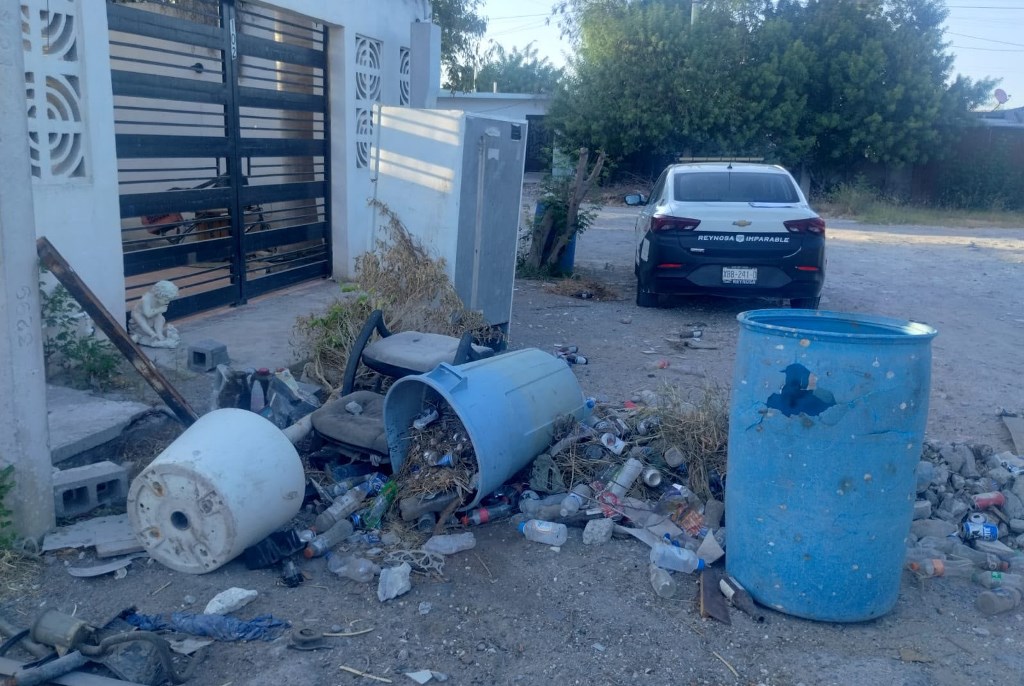 Atendió Patrulla Ambiental reporte por quema de basura en la vía pública